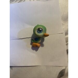 Littlest Pet Shop LPS Authentic Hasbro #208 Green Hummingbird